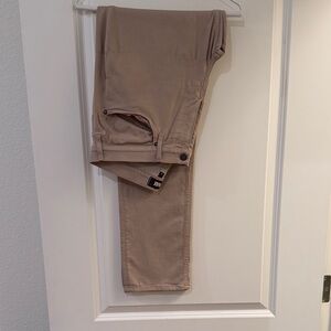 PAIGE Men's Tan Straight Jeans